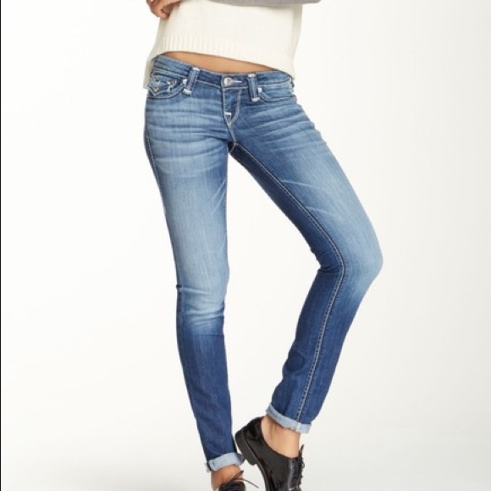 True Religion low rise skinny